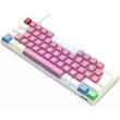 NOS C-450 Mini Pro RGB Mechanical Gaming Keyboard - Cotton Candy - Student Computers