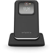 Emporia JOY LTE Big Button 4G FLIP Phone External Screen Satin Black Unlocked - Student Computers
