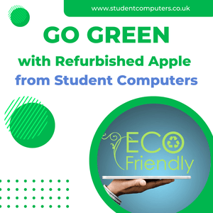 Is apple refurbished better than new? Go green with apple refurbished from Student Computers