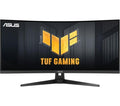 ASUS TUF VG34VQ3B Wide Quad HD 34" Curved LED Gaming Monitor - Black