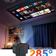 TCL C1 Portable Projector for Home Cinema & Bedroom 1080P 4K