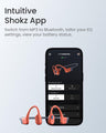 Shokz OpenSwim Pro Wireless Bluetooth Headphones - Red