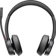 Poly - Voyager 4320 UC Wireless Headset + Charge Stand Headphones & Mic - Student Computers