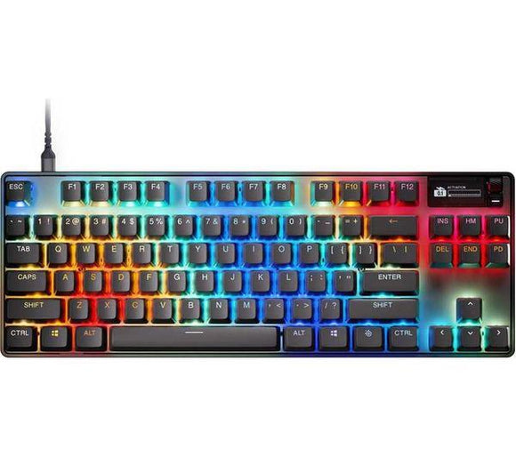 STEELSERIES Apex Pro TKL Gen 3 Mechanical Gaming Keyboard - Black - Student Computers