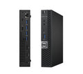 DELL Micro 1740 Wifi Desktop Intel i5 7th Gen 8GB RAM 256GB SSD Win 10 Pro Black - Student Computers