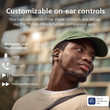 Philips TAQ2000BK Ear Cuff Style True Wireless Open Ear Bluetooth Earbuds