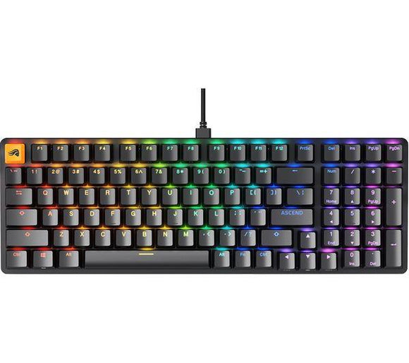 GLORIOUS GMMK 2 Prebuilt Mechanical Gaming Keyboard - Black