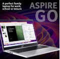 Acer Laptop Aspire Go 14 Intel i3 8GB 128GB Laptop - 14 " Silver Windows 11 - Student Computers