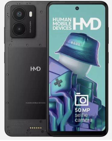SIM Free HMD Fusion 5G 128GB Mobile Phone - Black - Student Computers