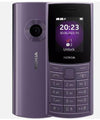 Nokia 110 4G (2023) Mobile Phone SIM-Free Unlocked Dual SIM Arctic Purple - Student Computers