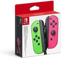 NINTENDO Switch Joy-Con Wireless Controllers - Neon Green & Pink