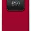 Emporia JOY LTE Big Button 4G FLIP Phone External Screen Satin Red Unlocked