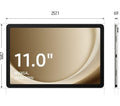 SAMSUNG Galaxy Tab A9+ 11" Tablet 128 GB, Silver - Student Computers