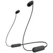 SONY WI-C100 Wireless Bluetooth Earphones - Black IPX4 water resistance - Student Computers