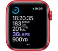 Apple Watch Series 8 RED GPS 41mm  with  White Sport Band - Student Computers