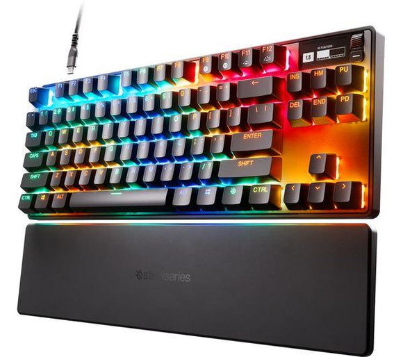 STEELSERIES Apex Pro TKL 2023 Mechanical Gaming Keyboard - Black - Student Computers