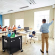 LocknCharge Carrier 40 Cart UK - Store and Charge for 40 x iPads/Tablets/Laptops