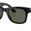 RAY-BAN Meta Wayfarer Glasses - Matte Black, G15 Green and charge case