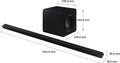 Samsung HW-S800B 3.1.2Ch Ultra Slim Wireless Soundbar & Sub, Dolby Atmos