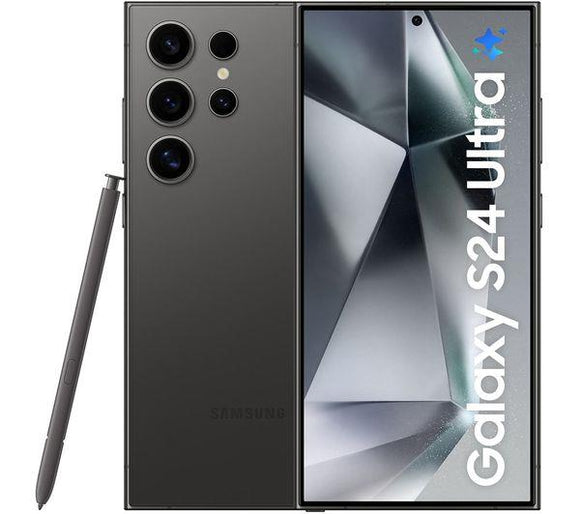 Samsung Galaxy S24 Ultra 5G Smartphone 256GB Dual-SIM-Free - Titanium Black - Student Computers