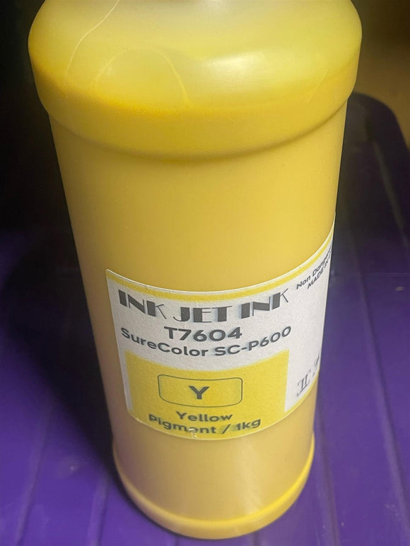 Ink Jet Printer Ink Yellow 1KG T7604