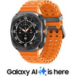 SAMSUNG Galaxy Watch Ultra with Bixby - Titanium Grey & Orange, 47 mm