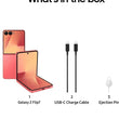 Samsung Galaxy Z Flip7 256GB Foldable Smartphone 5G 6.7'' Unlocked - Coral Red - Student Computers