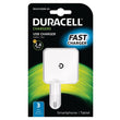 Duracell DRACUSB2W-EU Fast Mobile Device Charger White - EU Plug (2 Pack) - Student Computers