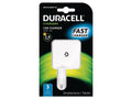 Duracell DRACUSB2W-EU Fast Mobile Device Charger White - EU Plug (2 Pack) - Student Computers