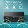 Philips TAM4505/12 Hi-Fi Micro System With Bluetooth - Black