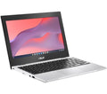 ASUS CX1 11.6" Chromebook Intel Celeron 4GB RAM 64 GB eMMC, Silver - Student Computers