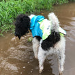 Pet Waterproof Dog Raincoat with Hi Vis Panel adjustable Velcro well made Size Medium - Student Computers