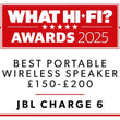 JBL Pro Sound with AI Sound Boost technology Bluetooth Speaker - Black