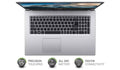 Laptop Acer Aspire 3 17.3 Inch Intel i5 11 Gen 8GB RAM 1TB SSD - Silver - Student Computers