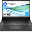 HP Laptop 14s-dq3001na 14in Intel Celeron 4GB RAM 64GB eMMC - Black - Student Computers