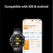 HUAWEI Watch GT 6 Pro - Titanium with Black Fluoroelastomer Strap, 46 mm