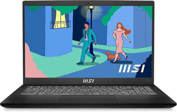 MSI Modern 15 15.6in i7 8GB 512GB Laptop - Black - Student Computers