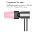 Dyson Supersonic Origin Hair Dryer 3 speed and 4 temperature settings Silver