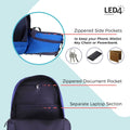 LED4 Outdoor Backpack Light Up LED-For Cycling, Hiking, Camping, Travelling - Student Computers