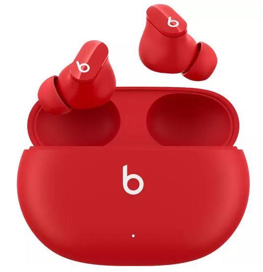 Beats Studio Buds Wireless Bluetooth In-Ear Noise Cancelling Earbuds - Red