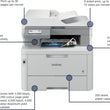 Brother MFC-L8340CDW Professional Compact Colour LED All-in-one Printer
