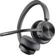 Poly - Voyager 4320 UC Wireless Headset + Charge Stand Headphones & Mic - Student Computers