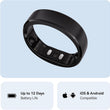 RingConn Gen 2, Size 8 First Smart Ring with Sleep Apnea Monitoring Black - Student Computers