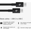 BEATS USB-C to USB-C Woven Cable - 1.5 m, Bolt Black - Student Computers