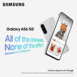 Samsung Galaxy A56 256GB 5G 6.4'' Smartphone 8GB RAM Unlocked - Light Grey