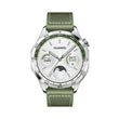 Huawei Watch GT 4 46mm Stainless Steel Case with Green Woven Strap - Student Computers