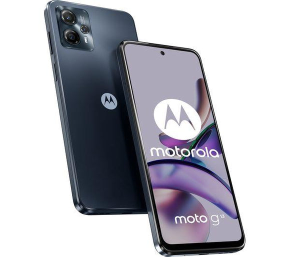 Motorola G13 4G Dual SIM 128GB Smartphone Unlocked - Matte Charcoal - Student Computers