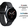 SAMSUNG Galaxy Watch Active2 4G - Black, Leather & Stainless Steel, 40 mm