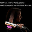 DYSON Airstrait Hair Straightener - Bright Nickel & Rich Copper
