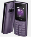 Nokia 110 4G (2023) Mobile Phone SIM-Free Unlocked Dual SIM Arctic Purple - Student Computers
